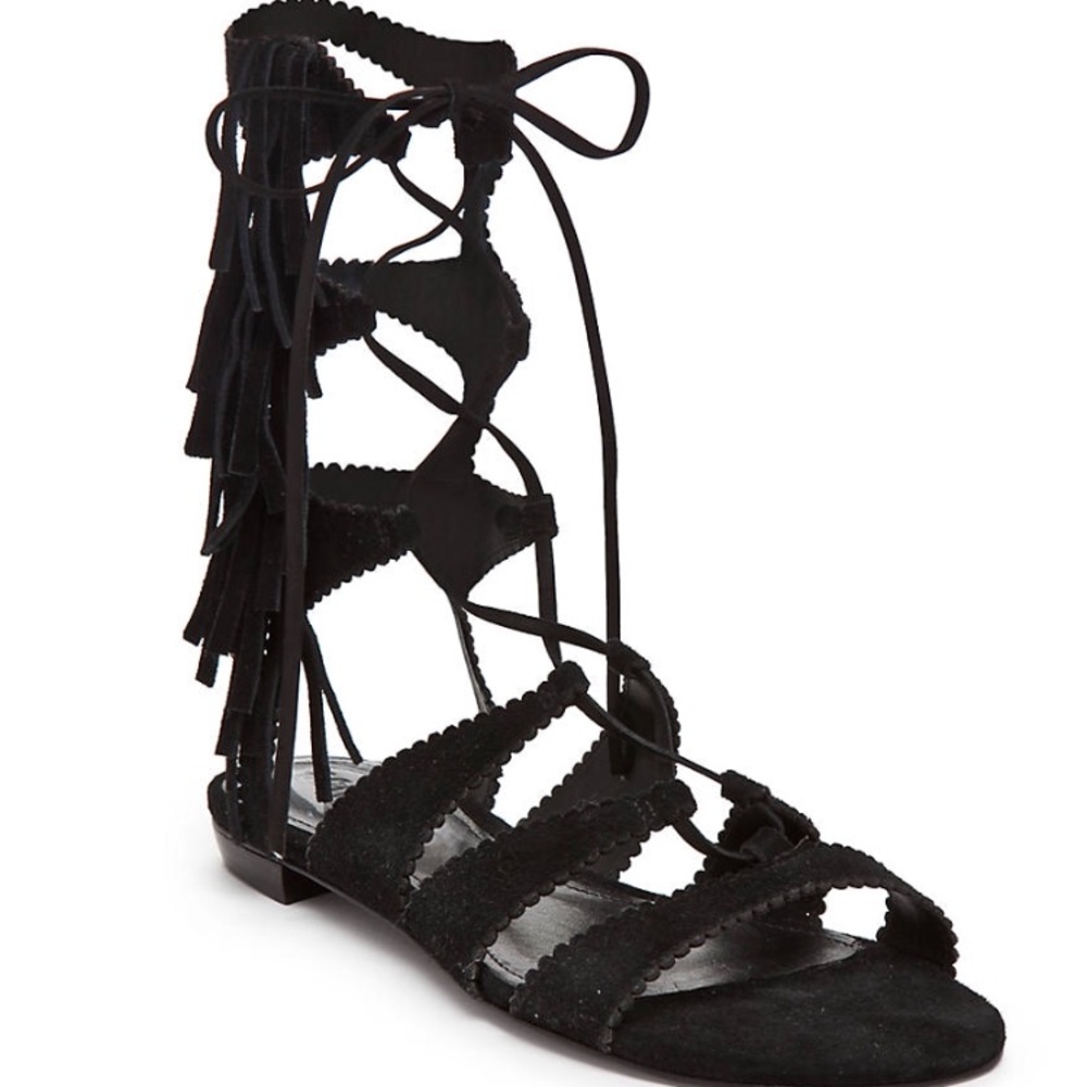 Schutz moccasin sandal
